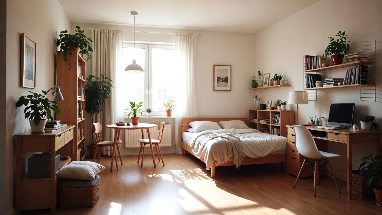 How to Decorate a One Room Apartment