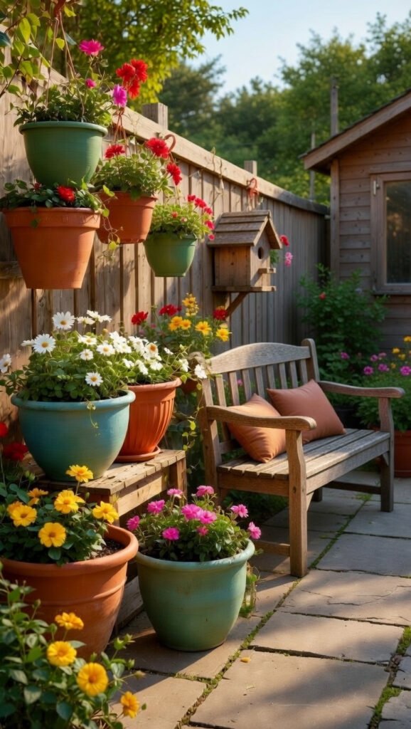 Rustic Wooden Garden Decor