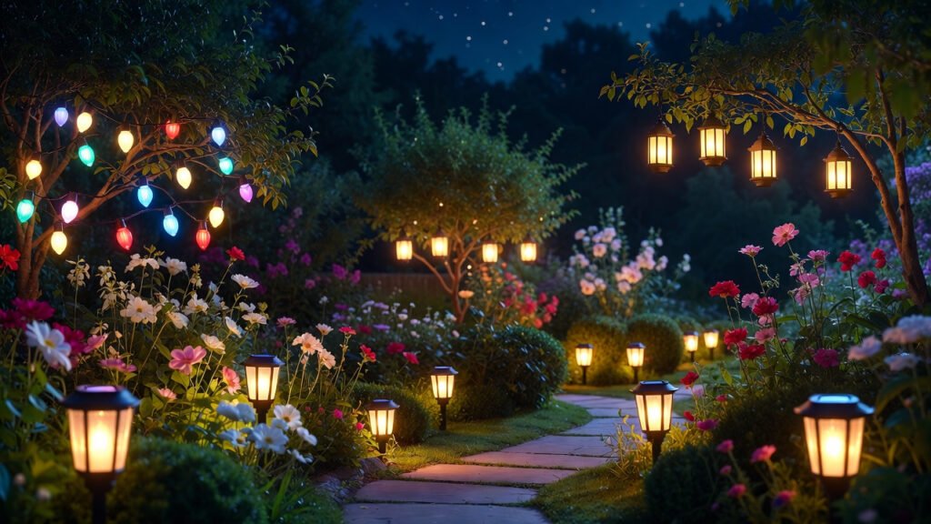 Solar Garden Pathway Lights