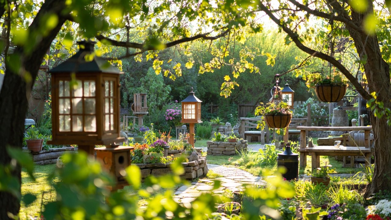 unique garden decor canada